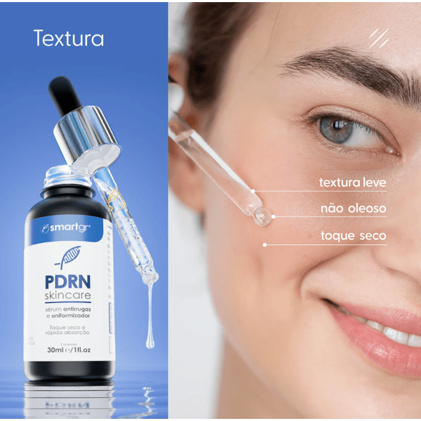 Sérum PDRN Antirrugas e Uniformizador – 30 ml | Smart GR