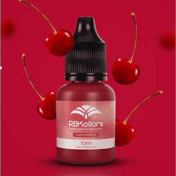 Pigmento Orgânico Cherry 10ml | RBKollors