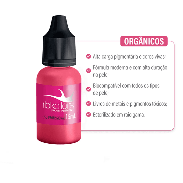 Pigmento Orgânico Darling 15ml | RBKollors 