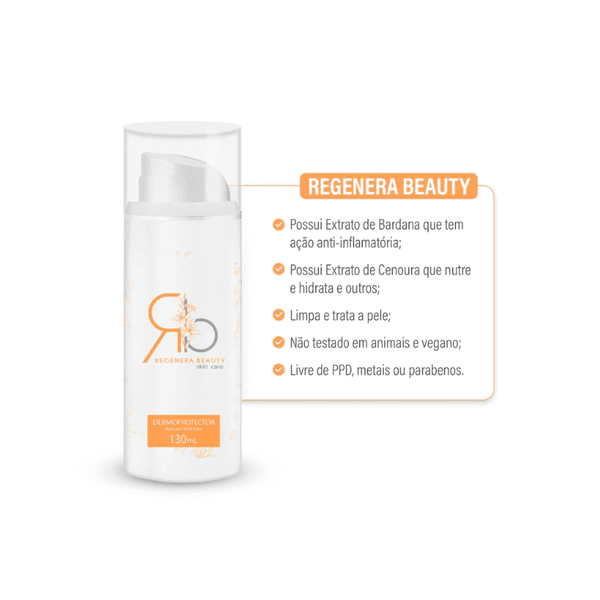 DermoProtector 130ml - Regenera Beauty Skin Care | RBKollors