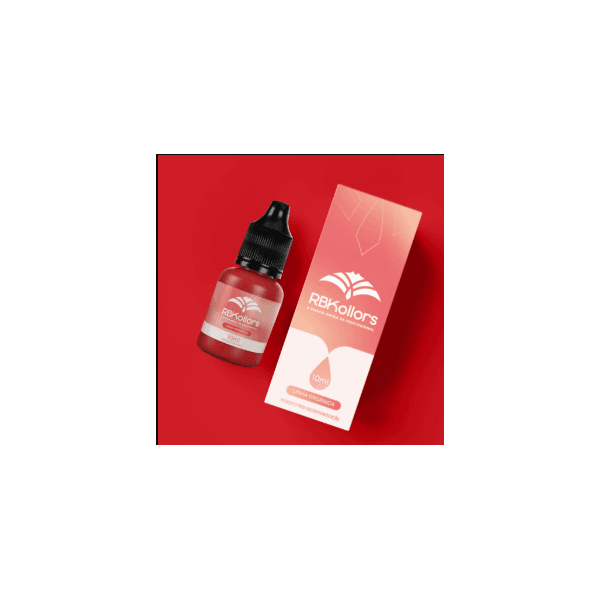 Pigmento Orgânico Red velvet 10ml | RBKollors 
