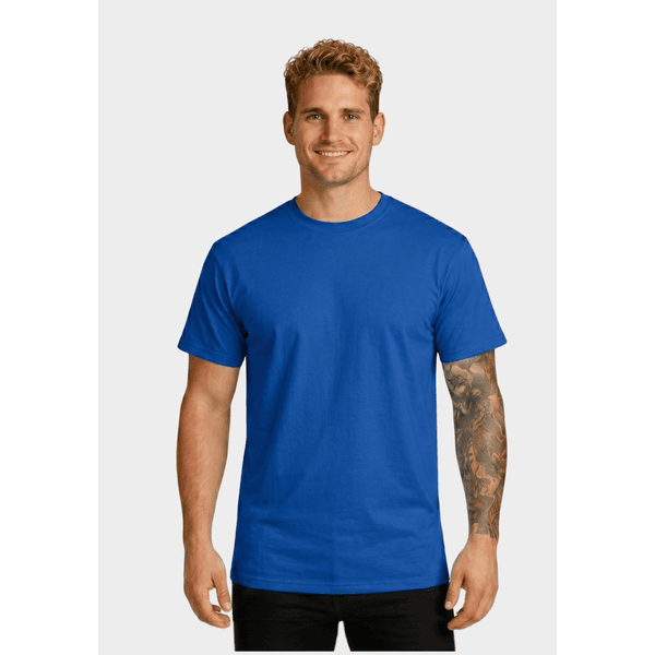 Camiseta Algodão Lisa - Azul Royal