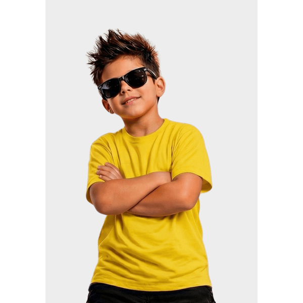 Camiseta Infantil - Amarelo