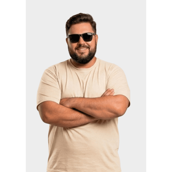 Camiseta Plus Size - Off White