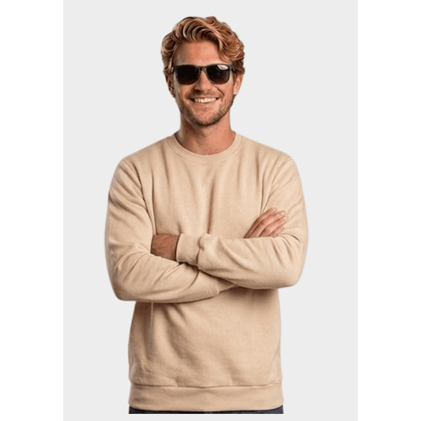 Moletom Careca - Bege