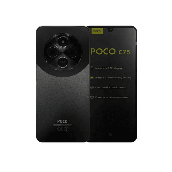 Poco C75 128gb 6gb ram Preto 