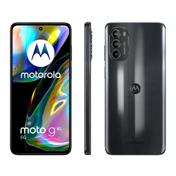  Motorola Moto G82 128GB 6GB RAM 5G - Preto 