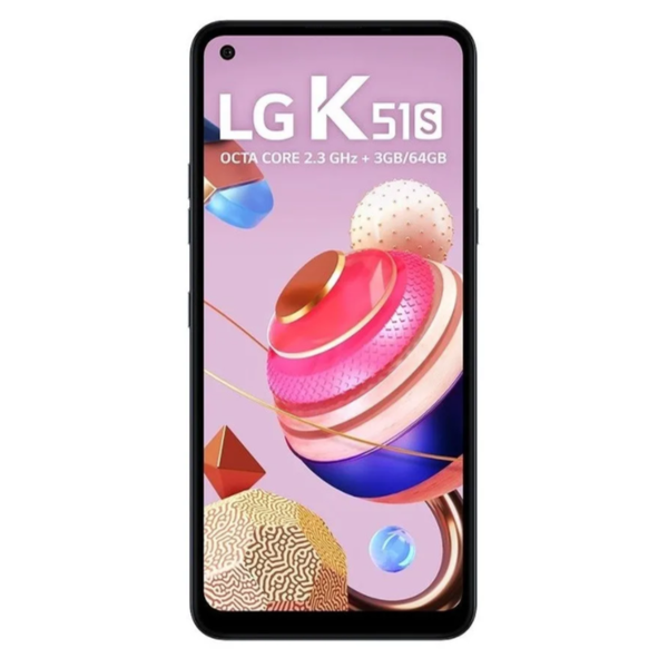 Smartphone LG K51s 64gb 3 Ram - Titanium