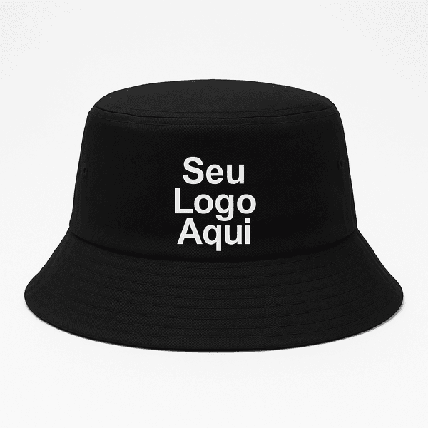 Bucket Chapéu Personalizado Logo, Nome Frase Arte Foto