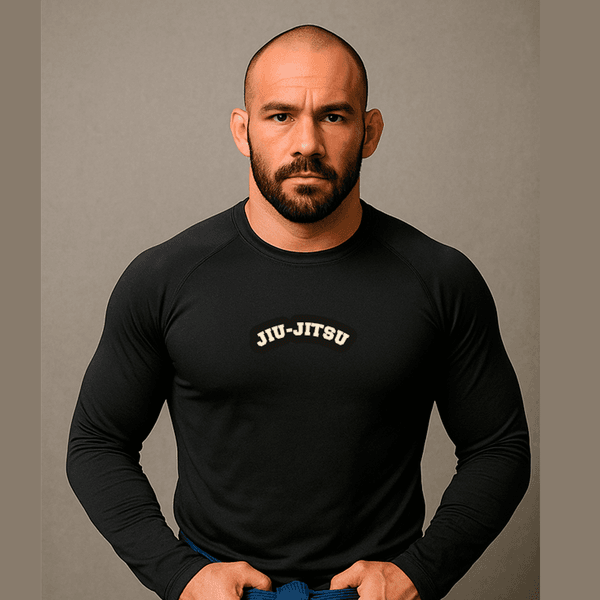 Camiseta Manga Longa Rash Guard para Jiu- Jitsu.03 em dryfit