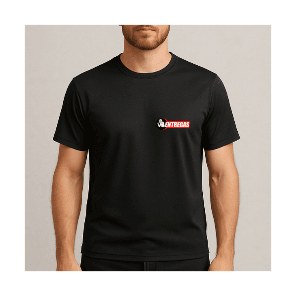 Camiseta Manga Curta de Uniforme para Entregas 
