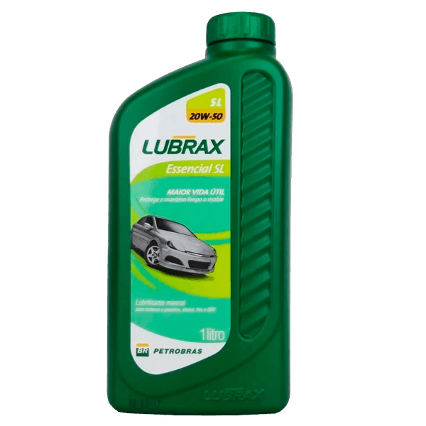 Óleo 20W-50 Lubrax Essencial Mineral API SL (1 LT)