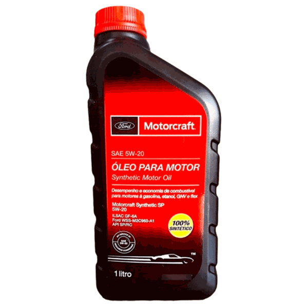 Óleo 5W-20 Motorcraft 100% Sintético API SP ILSAC GF-6A (1 LT)