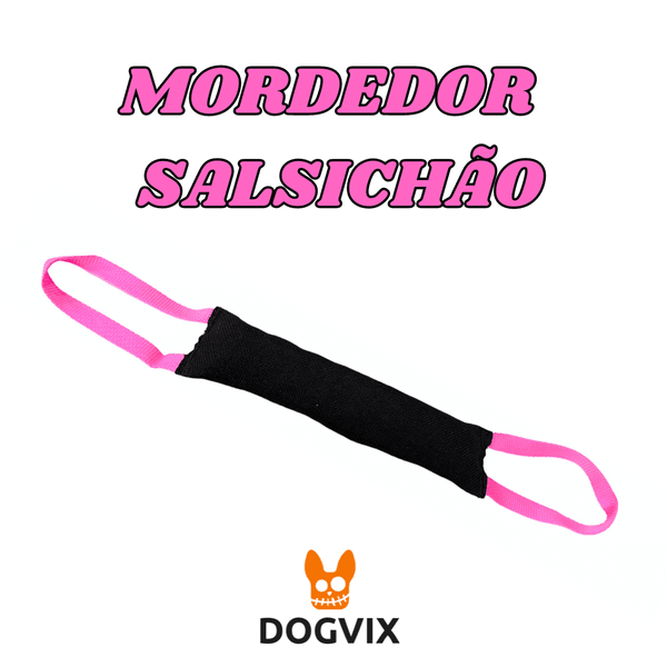 Mordedor Pillow Salsichão- Rosa