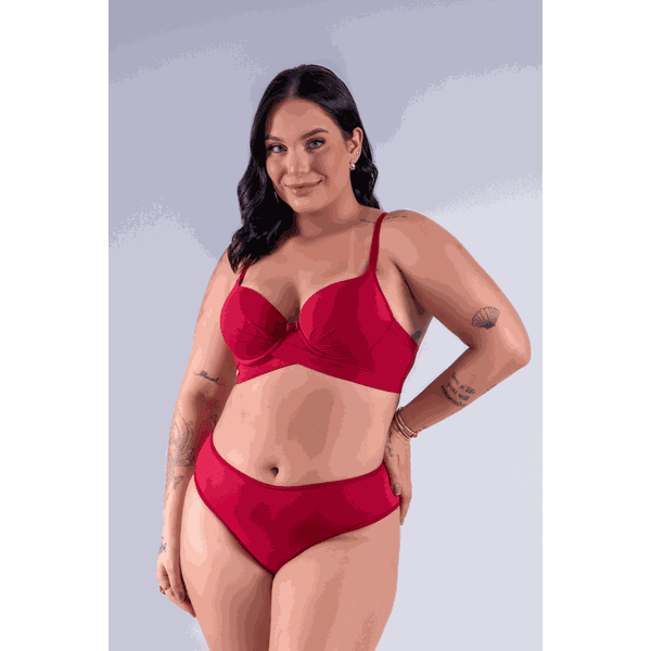CONJUNTO PLUS SIZE BASICO COM BASE DUPLA 