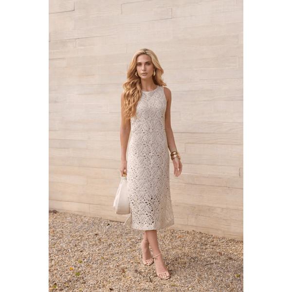 Vestido Midi Crochet