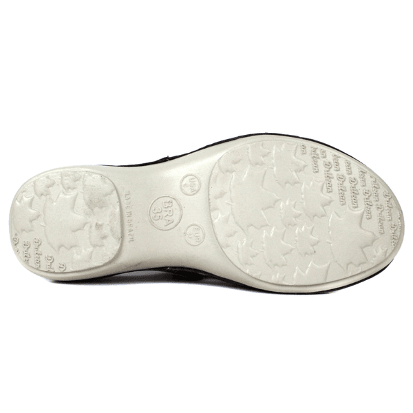Sapatilha Feminina em Couro Legítimo e Palmilha Gel - Caramelo - Sola Off (AL052) 37 OUTLET