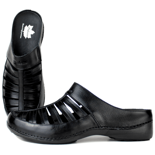 Mule Feminino Ortopédico em Couro Legítimo e Palmi... - Drilean