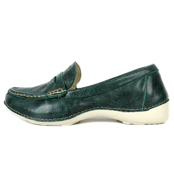 Mocassim Feminino em Couro Legítimo e Palmilha Gel... - Drilean