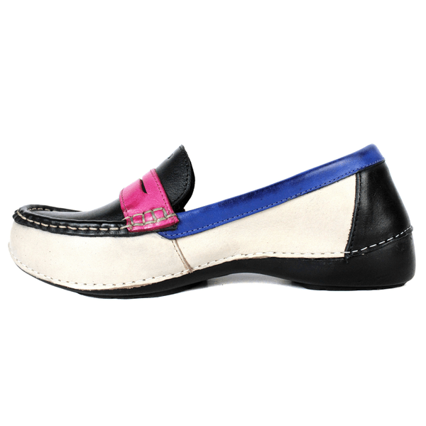 Mocassim Feminino em Couro Legítimo e Palmilha Gel... - Drilean
