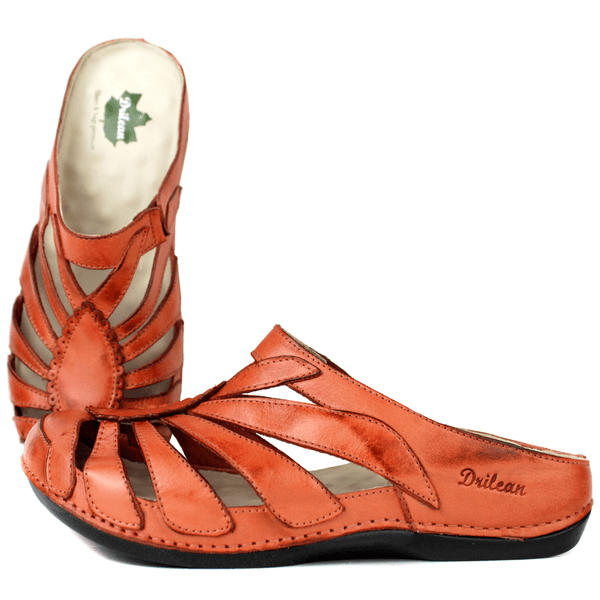 Mule Ortopédico Feminino Couro Legitimo com Palmil... - Drilean