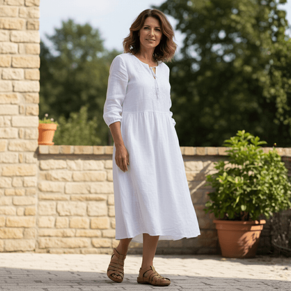 Sandália Bem-Estar Ortopédica em Couro Legítimo - Caramelo - Sola Castanho (BE013)