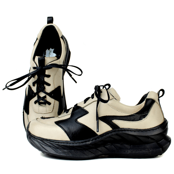 Tênis Feminino em Couro Legítimo com Palmilha em G... - Drilean