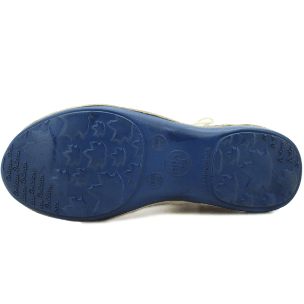 Bota Ortopédica Feminina em Couro Legítimo com Palmilha Gel - Off - Sola Azul - 39 (AL035) OUTLET