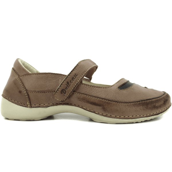 Sapatilha Feminina em Couro Legítimo e Palmilha Gel - Fendi - Preto - Sola Off - 35 - 36 - 37 - 38 - 39 (AL048) OUTLET