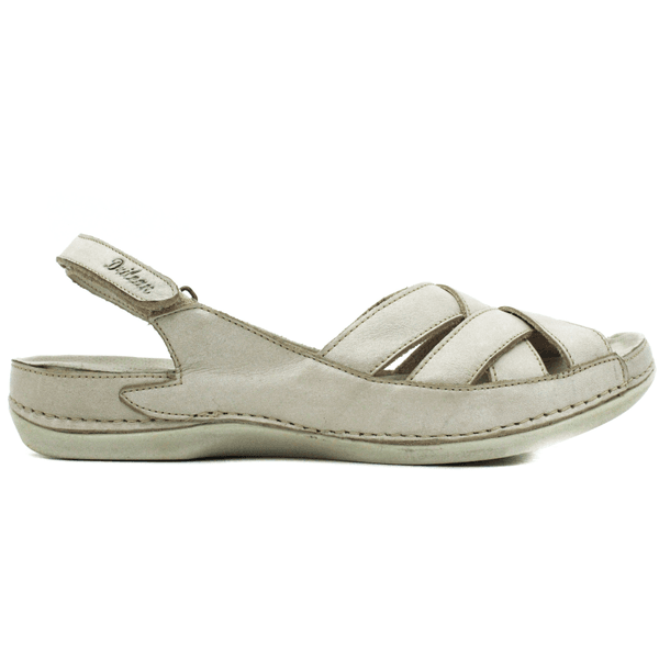 Sandália Bem-Estar Ortopédica em Couro Legítimo - Off - Sola Off - 39 (BE028) OUTLET