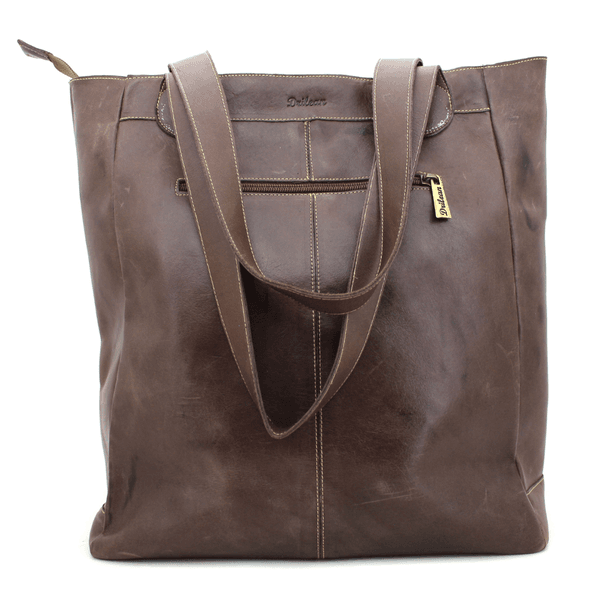 Bolsa Feminina em Couro Legitimo - Café - Azul - Off - Amarelo - Caramelo (BG042)