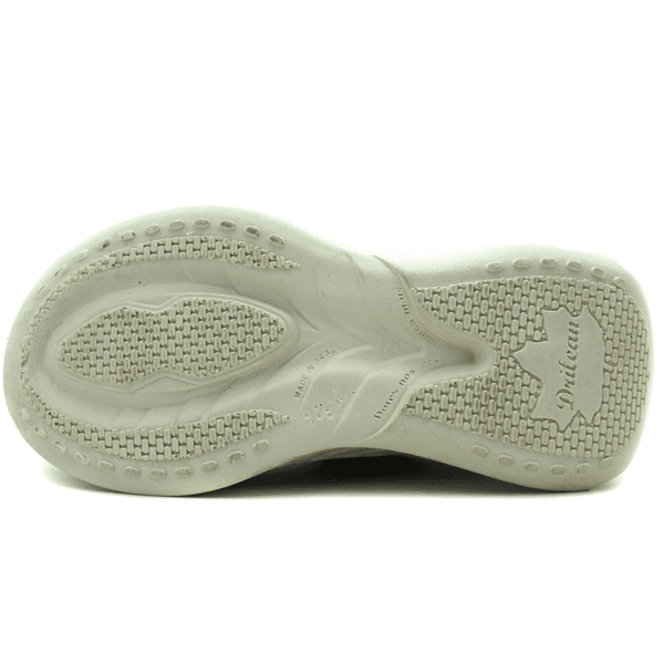Tênis Feminino em Couro Legítimo com Palmilha em Gel - Off - Onix - Sola Off (CAF002)