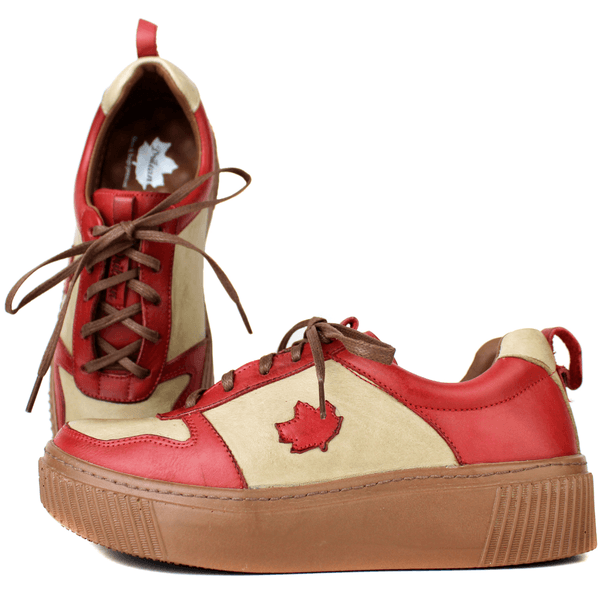 Tênis Feminino em Couro Legítimo com Palmilha em G... - Drilean