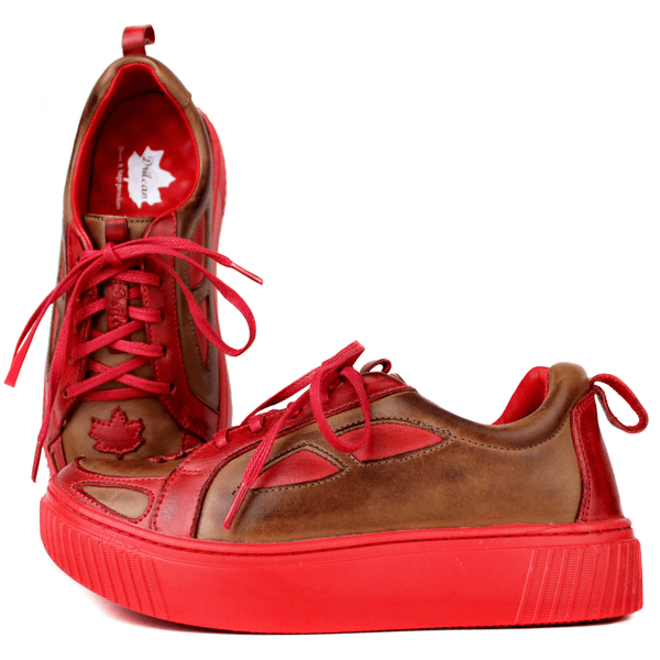 Tênis Feminino em Couro Legítimo com Palmilha em G... - Drilean