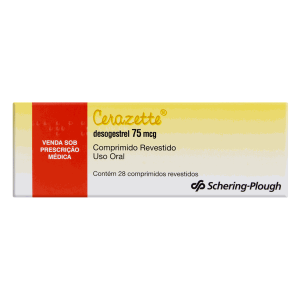 Cerazette Desogestrel 75mcg 28 comprimidos