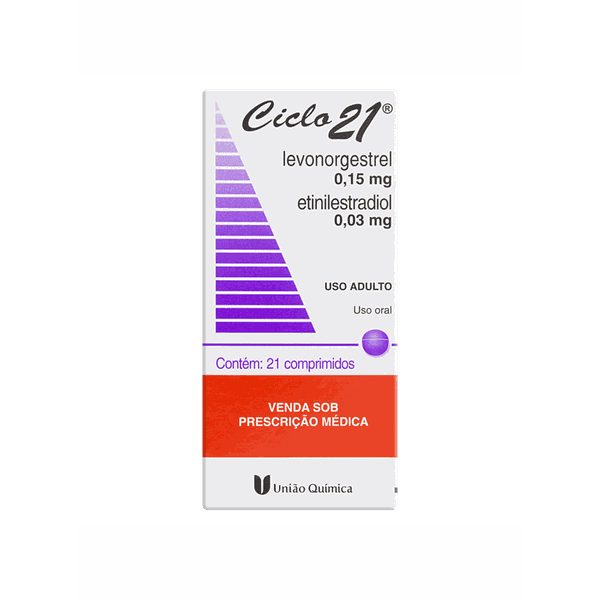 Ciclo 21 Levonorgestrel 0,15mg + Etinilestradiol 0,03mg 21 comprimidos