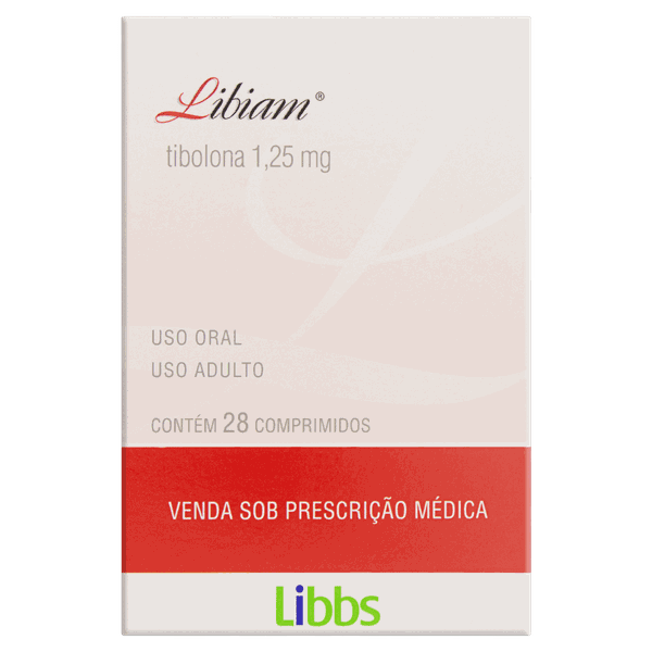 Libiam Tibolona 1,25mg 28 comprimidos