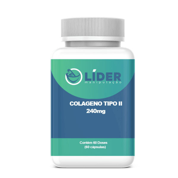 Colágeno tipo II 40mg - 60 Cápsulas