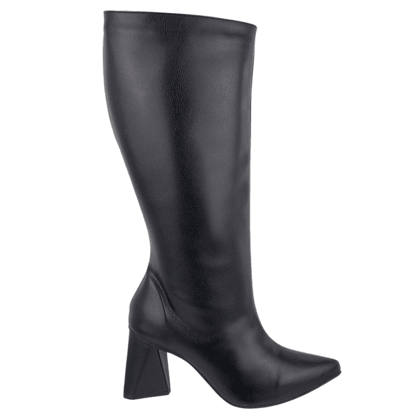 Bota Feminina Cano Alto 23020 Floter Preto