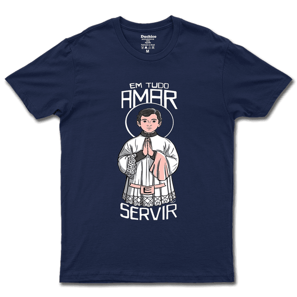 10 Camisetas De Algodão Masculino E Feminino Religiosa De São Tarcicio