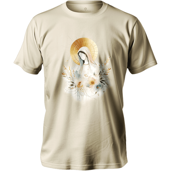 Camiseta 100% Algodão Masculino E Feminino Católica Nossa Senhora do Silencio