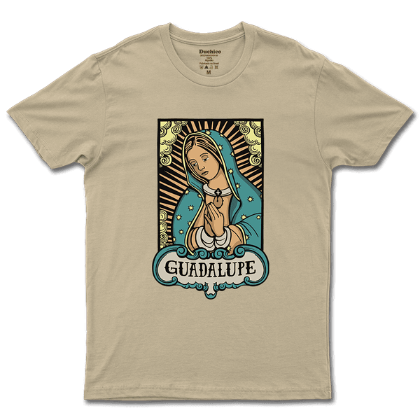 Camiseta De Algodão Masculino E Feminino Católica Nossa Senhora De Guadalupe