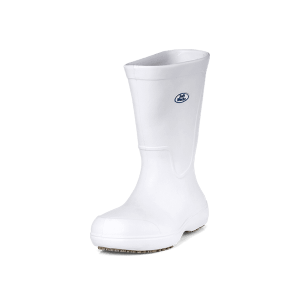 Bota Cano Longo Antiderrapante BB87 Branco Soft Works