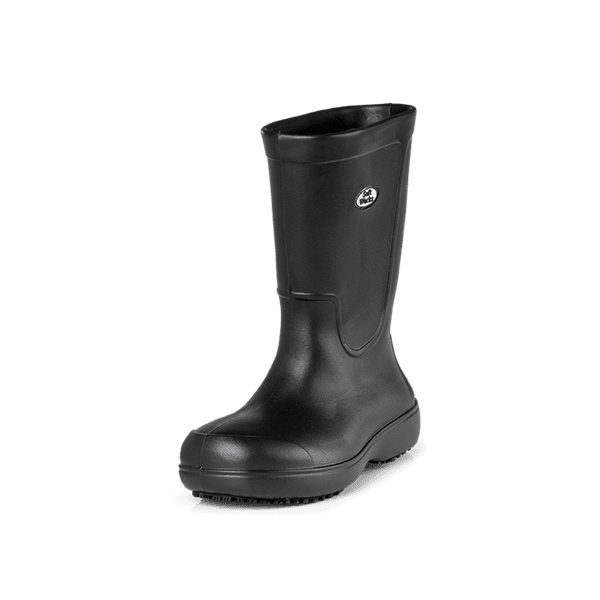 Bota Cano Longo Antiderrapante BB87 Preto Soft Works