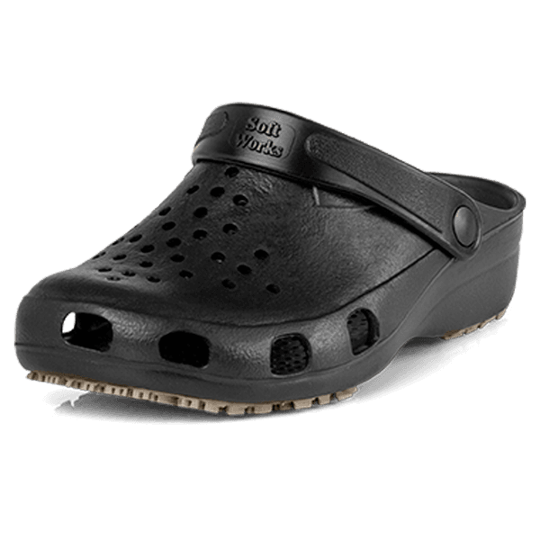 Babuche Antiderrapante BB31 Preto Soft works