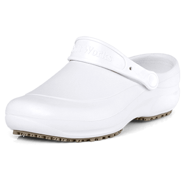 Babuche Antiderrapante BB60 Branco Soft Works 