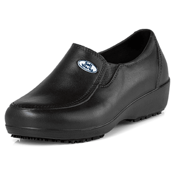 Sapato Feminino Antiderrapante BB95 Preto Soft Works