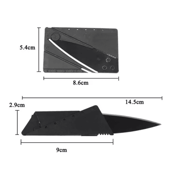 Faca Cartão Lâmina Dobrável