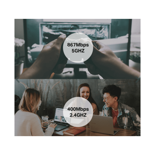 Antena WI-FI USB TP-LINK T3U 867Mbps Dual Band