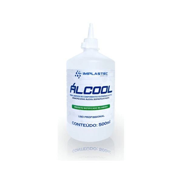 Álcool Isopropílico 500ml.